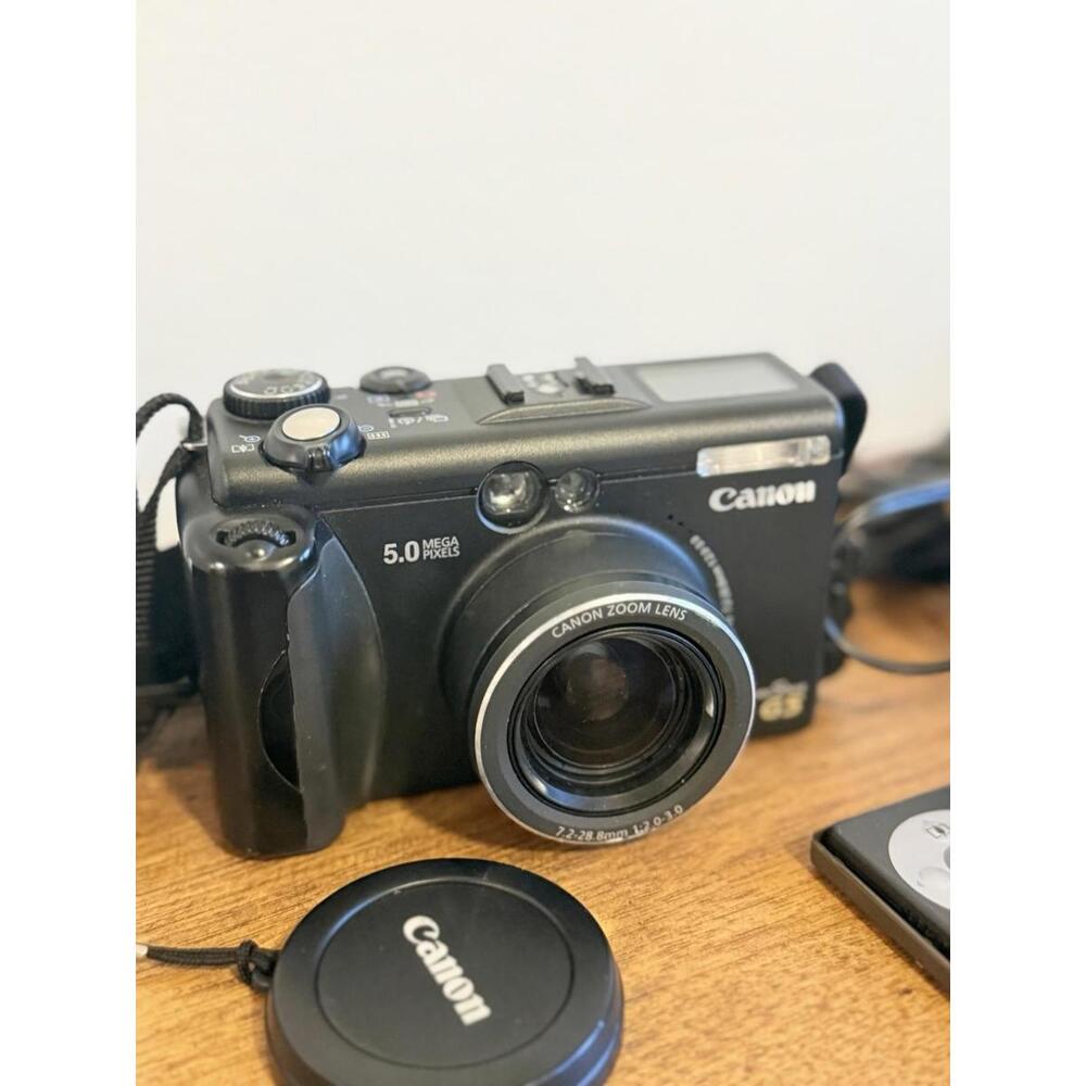 Canon PowerShot G5 5.0MP Digital Camera - Black Untested In VGC - Picture 5 of 9
